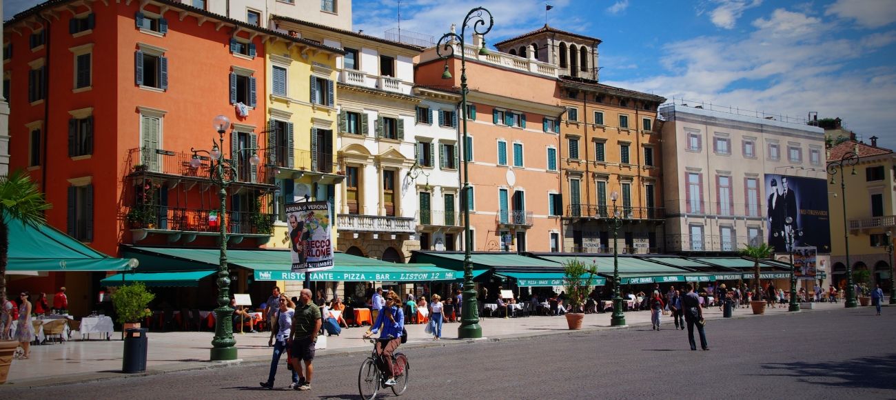 Piazza Bra you will visit during your Verona Private Tour