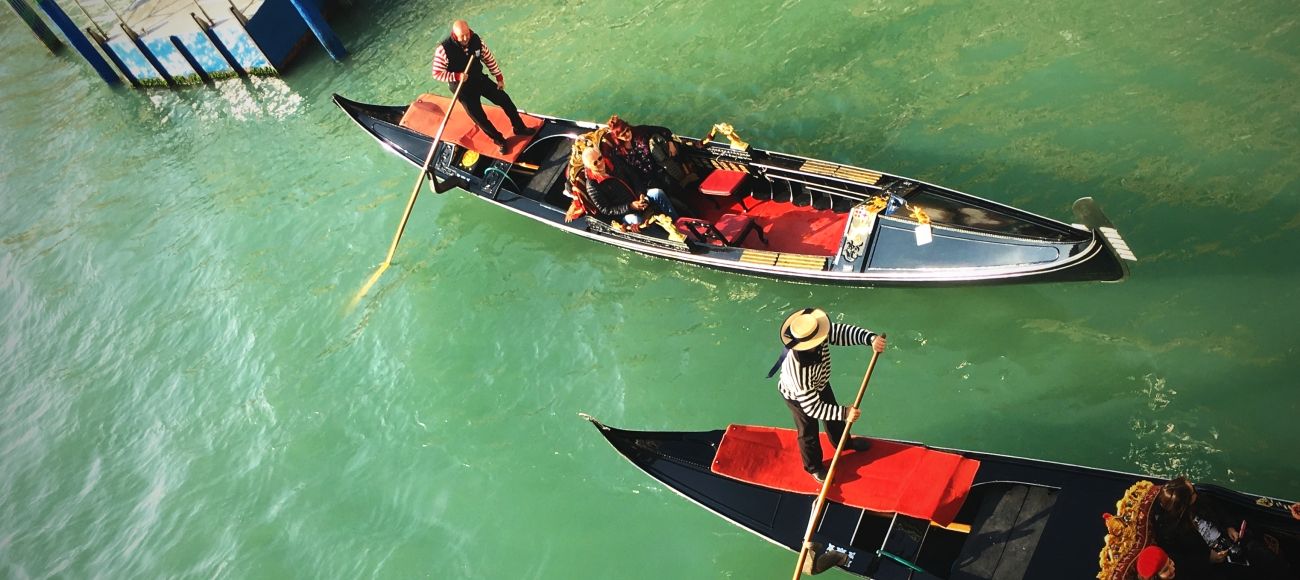 Gondola Ride in Venice during your Toursintuscany Private Daily Tour from Tuscany